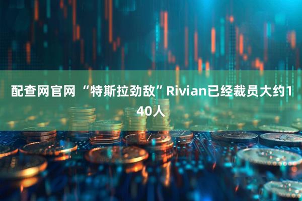 配查网官网 “特斯拉劲敌”Rivian已经裁员大约140人